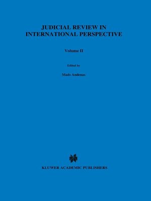 cover image of Judicial Review in International Perspective